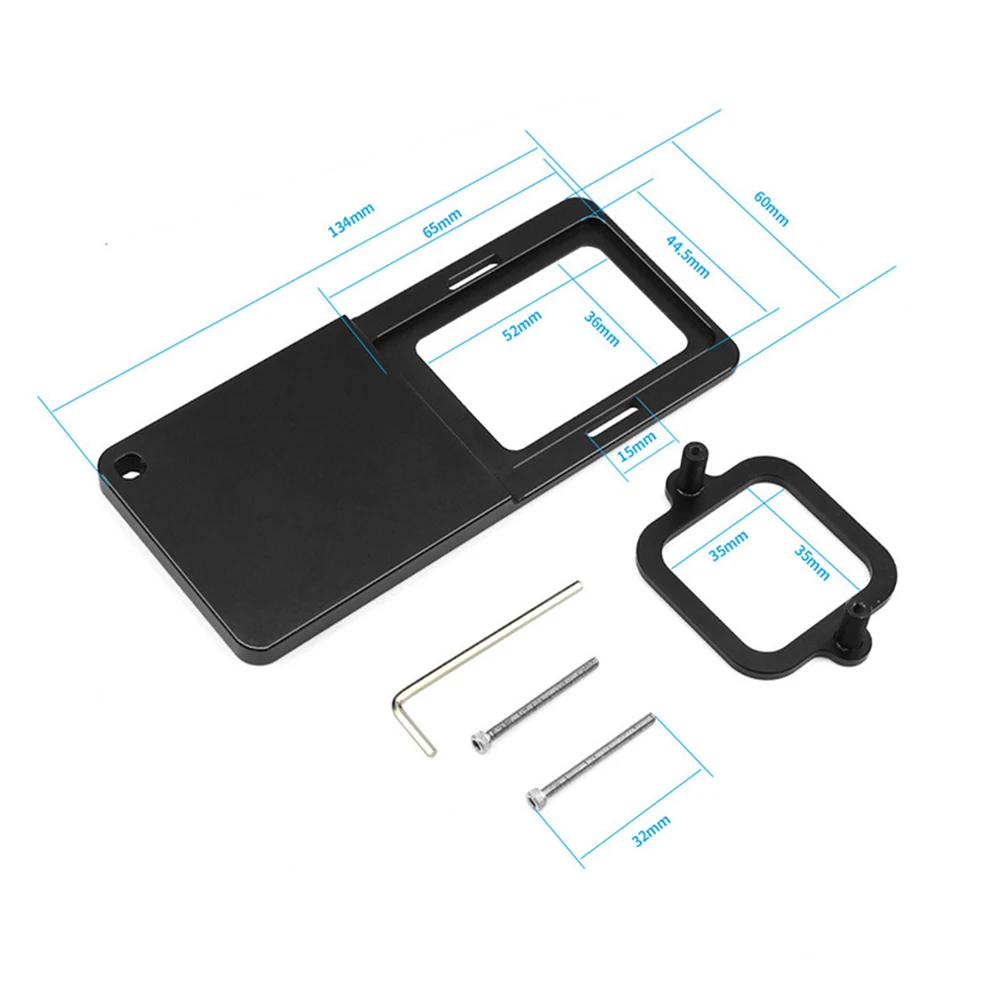 Lightweight Accessories Cameras Parts Durable Handheld Universal Gimbal Mount Easy To Use Adapter Plate Holder For Gopro Session |