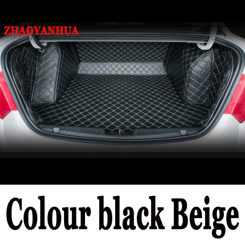 

ZHAOYANHUA Car trunk mats for Mercedes Benz w211 gla w176 w204 glk w212 w205 c180 w245 w246 car-styling carpet high class rugs c