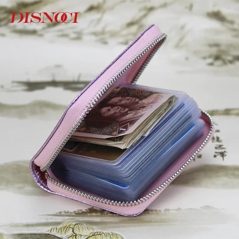 Лидер продаж кожаные кошельки DISNOCI унисекс с отделением для карт женские