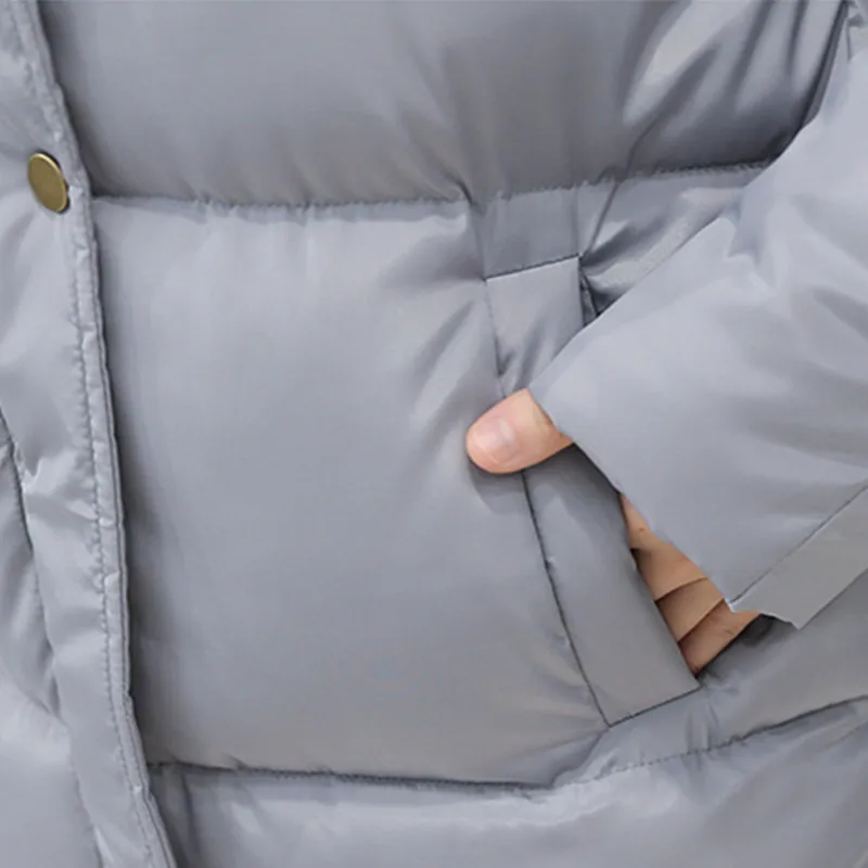 

AKSLXDMMD Parkas Winter Jacket Women Mujers 2019 New Thick Padded Cotton Coat Cusaul Student casacos femininos LH968