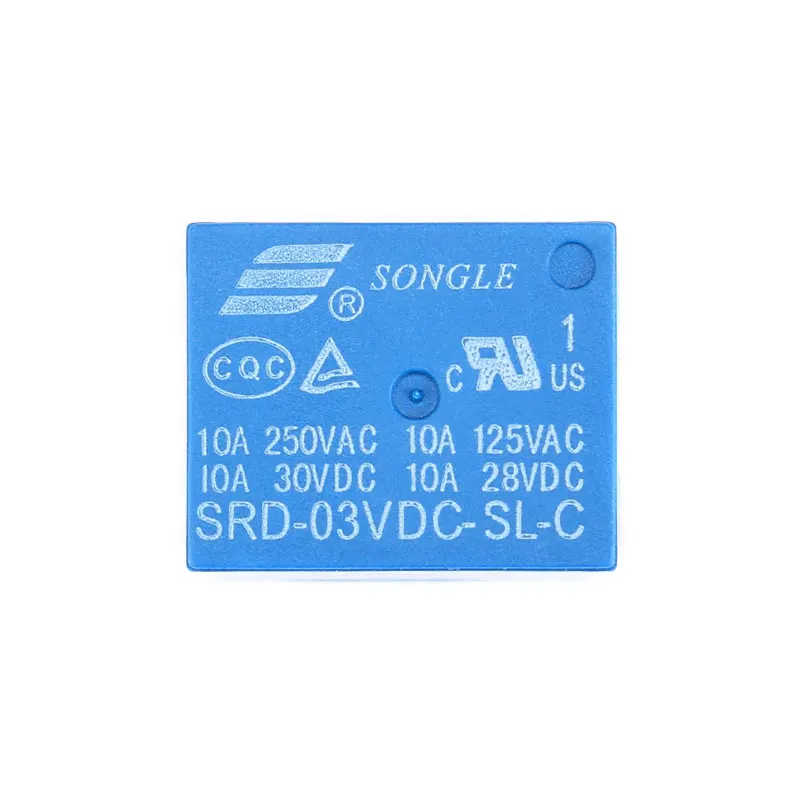Реле общего назначения SRD-03VDC-SL-C SRD-09VDC-SL-C 3V 5V 6V 9V 10A 250VAC 5PIN T73