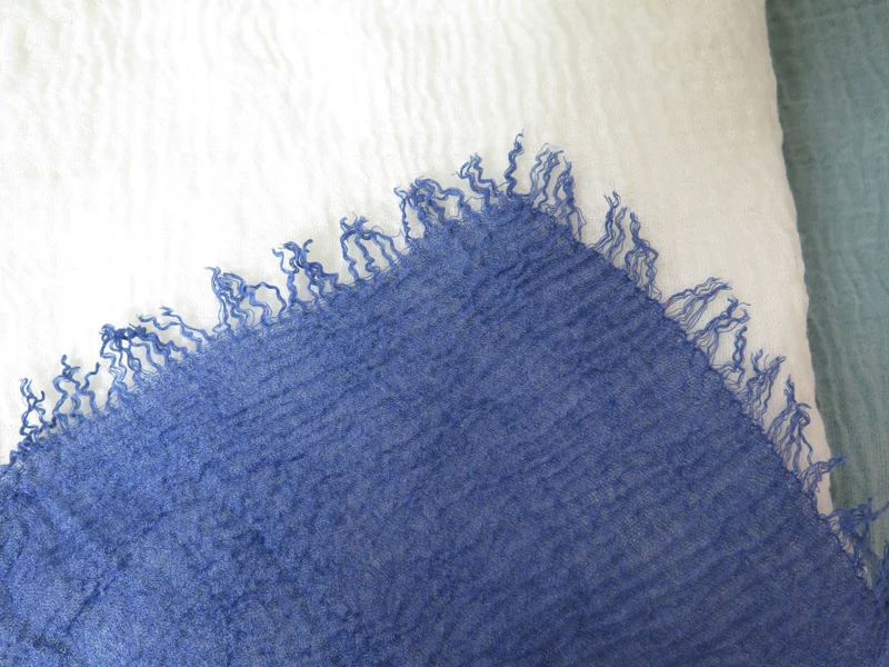 Мусульманский Crinkle хиджаб шарф простой морщин обёрточная пузырчатая хлопковая