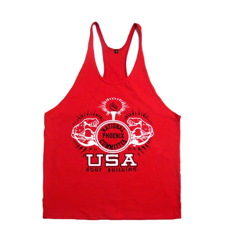 Новая мужская летняя майка для тренировок фитнеса бодибилдинга без рукавов