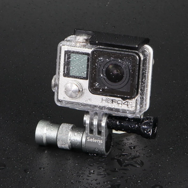 Тройное крепление для велосипедного ступицы экшн камеры GoPro Hero 3 4 Xiaomi Yi Sjcam|wheel