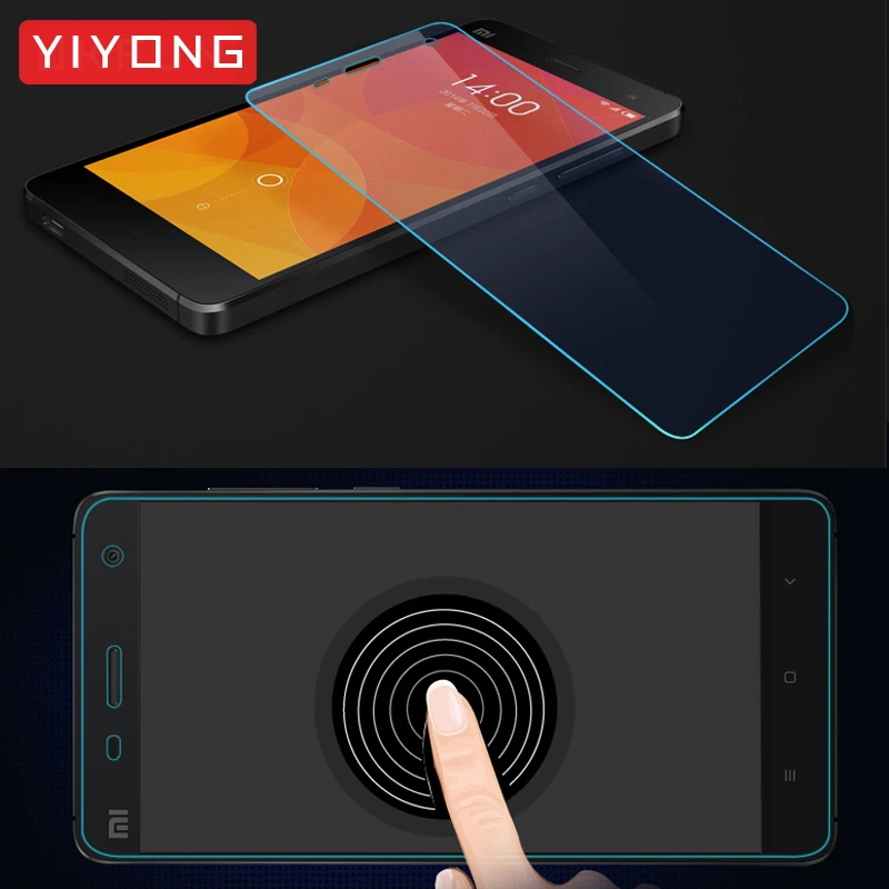 Защитное стекло YIYONG 2.9D для Xiaomi Mi 4 закаленное Xiomi Mi4 защитная пленка 4C Mi4C |