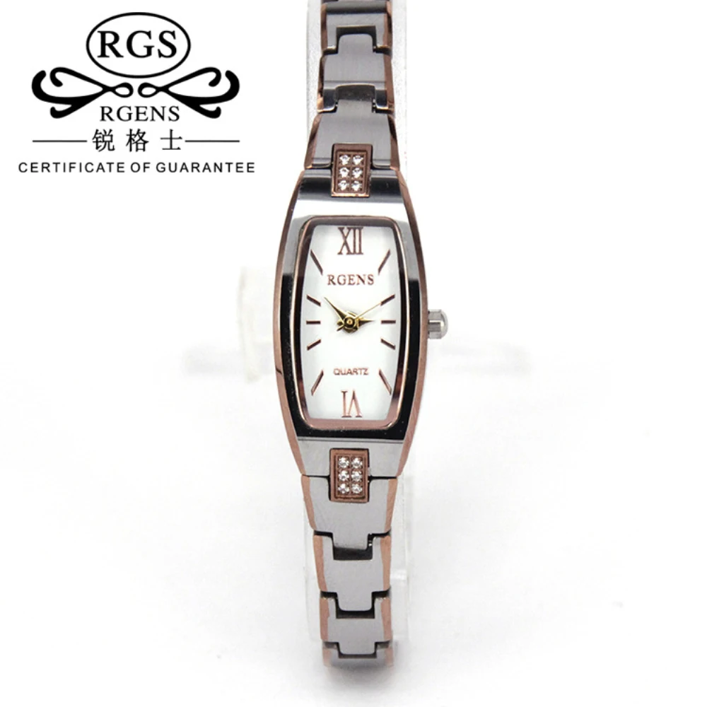 Часы женские кварцевые роскошные модные повседневные наручные из вольфрамовой