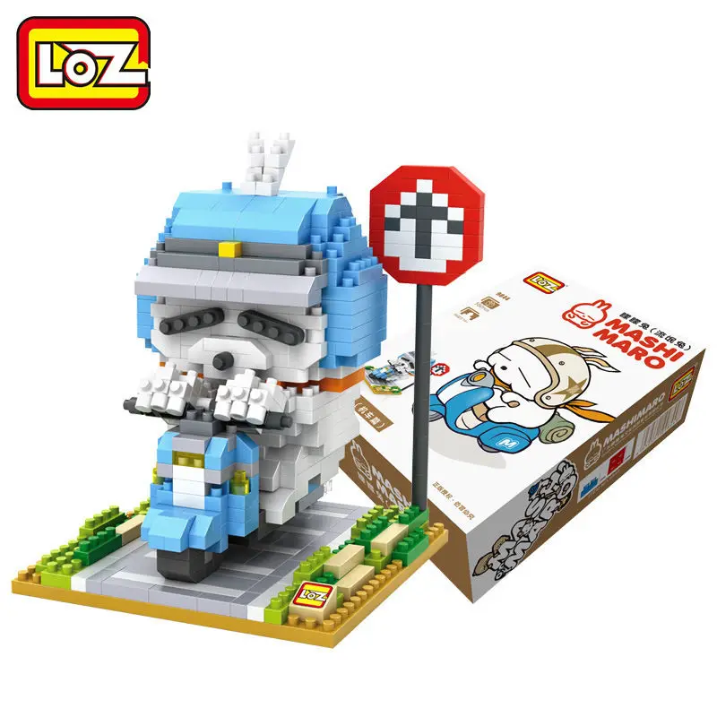 LOZ MASHIMARO мультфильм серии Nano Блок Diamond Мини Building Block игрушки Новый | Игрушки и хобби