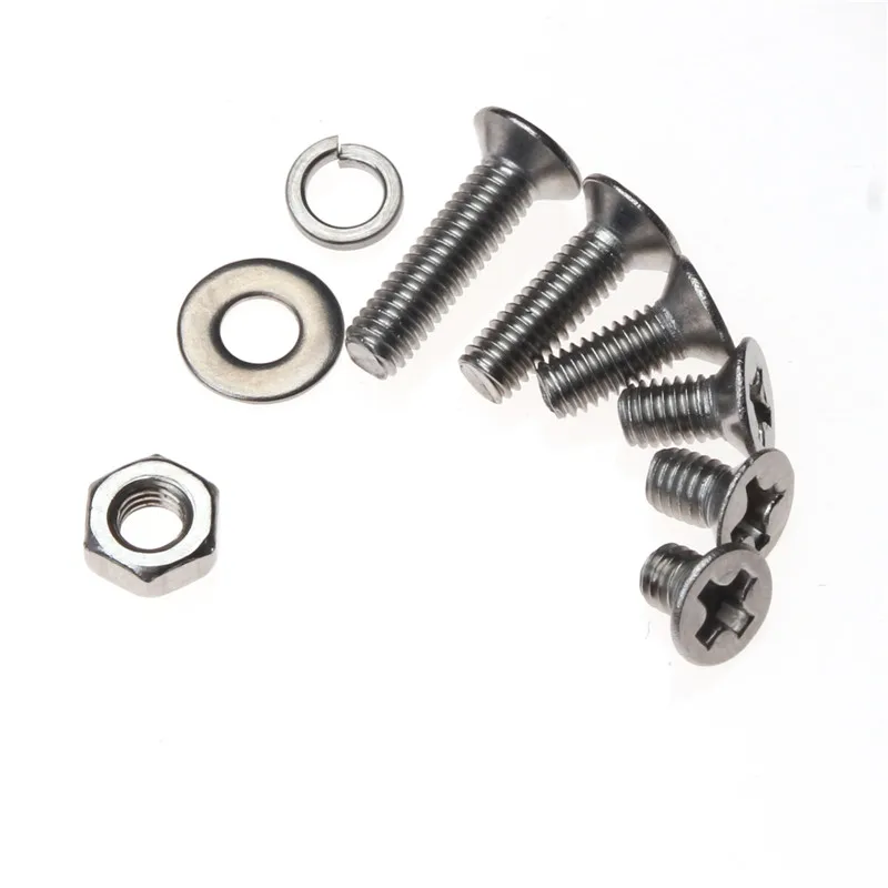 300 шт. плоская головка потайная ассортимент винтов из нержавеющей стали