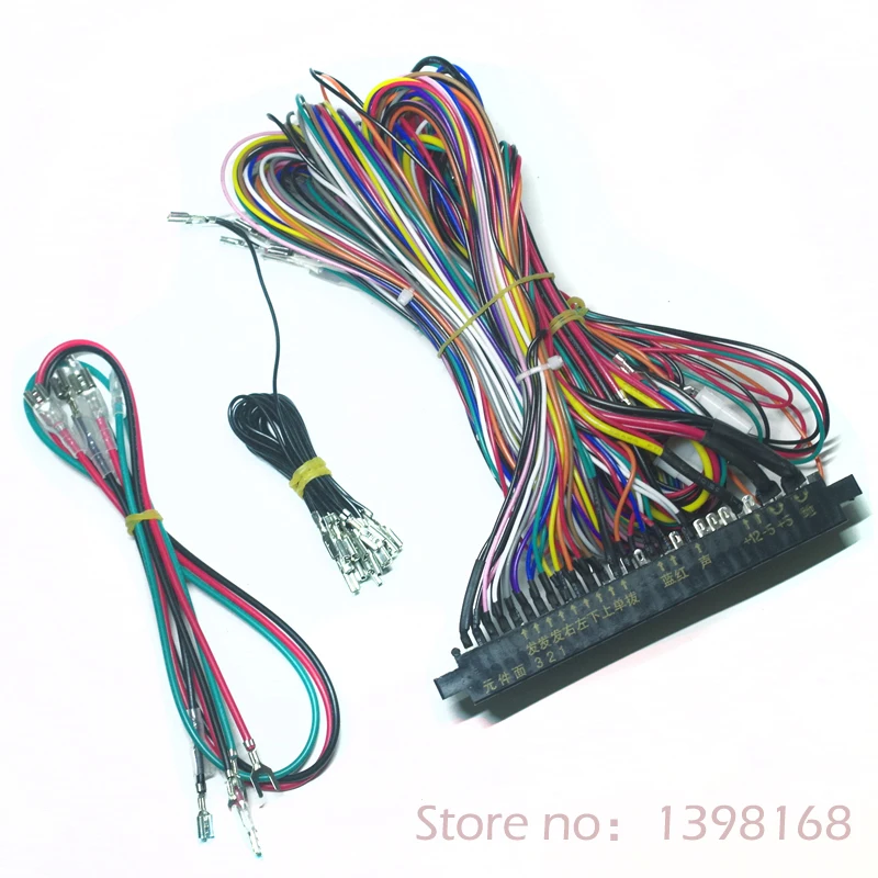 Шлейка Jamma 28 pin с проводами на 5 6 кнопок для аркадных игр аксессуары шкафов