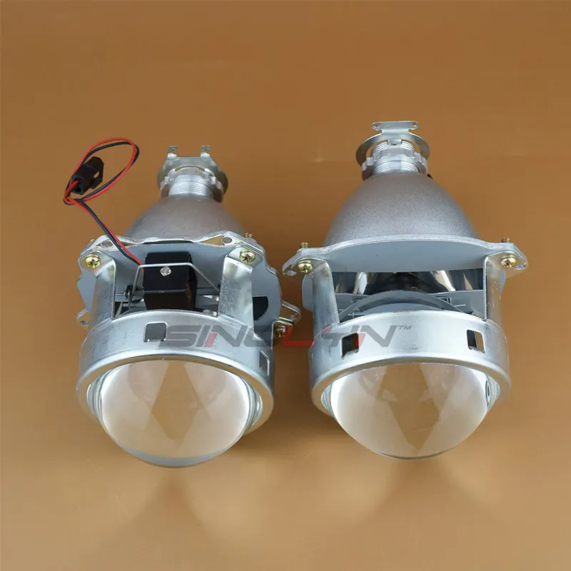 SINOLYN супер 3,0 ''h1 HID би ксеноновые линзы проектор фары H1 H4 H7 рассеиватель фар полностью металлический автомобиль Стайлинг части автомобилей