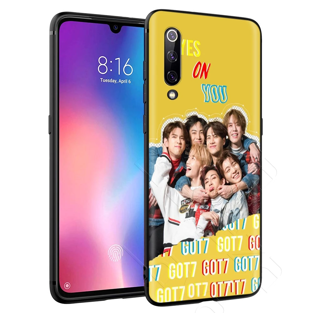 Got7 Kpop Марка чехол для Xiaomi Redmi Note 8 9 S K30 Pro MI MAX на возраст 3 6 SE A1 A2 A3 10 Lite Plus 8A F1 |