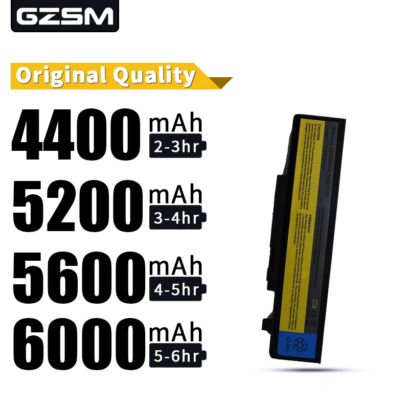 Аккумулятор HSW 5200 мАч для ноутбука Lenovo IdeaPad Y450 Y450A Y450G Y550 Y550A Y550P 55Y2054 L08L6D13 L08O6D13 L08S6D13