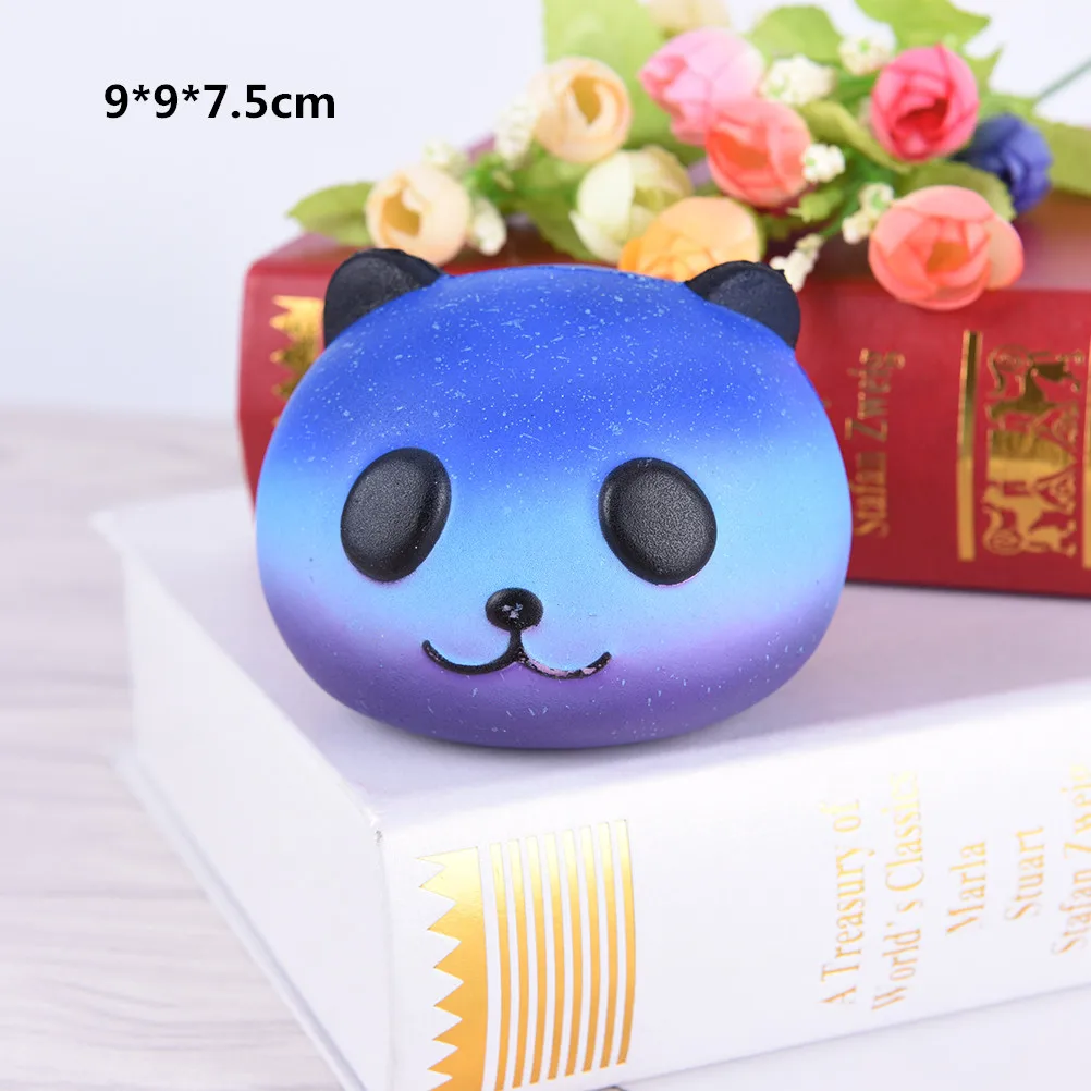 1pc Squeeze Squishys Galaxy Cute 10 см панда крем ароматизированный мягкий забавные гаджеты антистресс Новинка антистресс игрушки подарок слизи игрушки - Цвет: 1pc