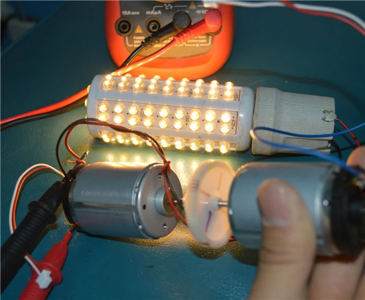 545 DC DC12V-38V генератор высококачественный двигатель ветряные турбины 2400-6800 об/мин(6,8