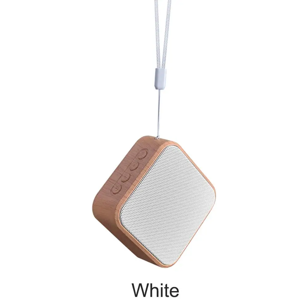A70 Bluetooth 4,2 деревянный динамик, портативный Bluetooth динамик HD аудио Улучшенный бас дома, путешествия поддержка AUX Tf карта - Цвет: White