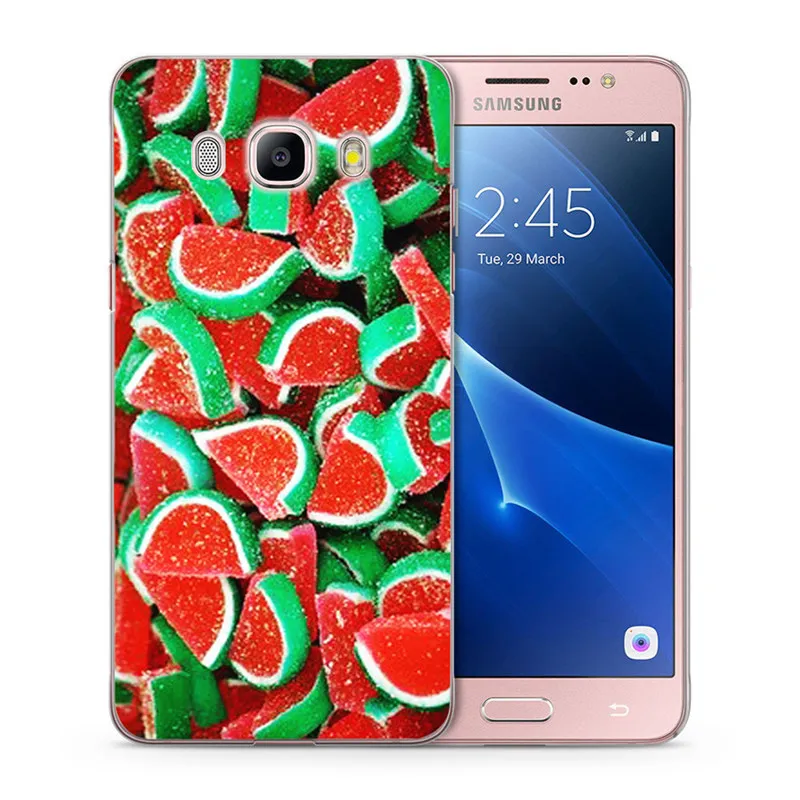 Чехлы для телефонов Samsung Galaxy A3 A5 2016 2017 S8 S8plus Note 8 милый фруктовый Мягкий