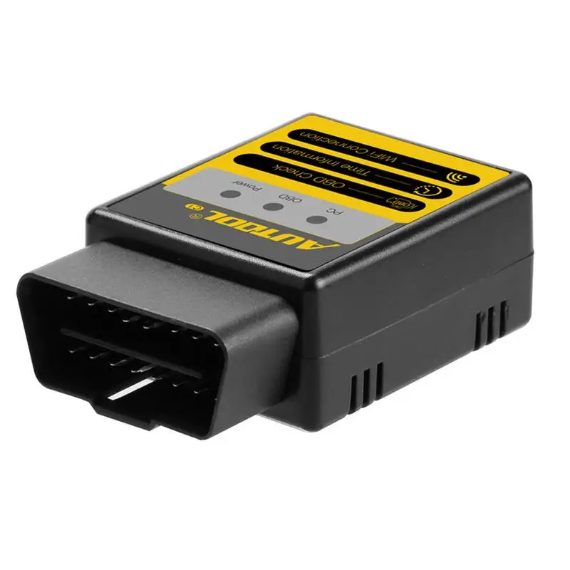 AUTOOL C1 OBD2 ELM327 сканер V1.5 Bluetooth/WI FI OBD II Авто диагностический Бесплатная