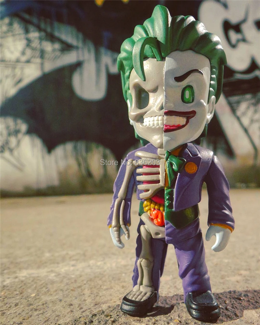 4D master vision X RAY Mighty Jaxx Забавный анатомический медицинский Jason Freeny the joker Скелет анатомическая научная образовательная игрушка