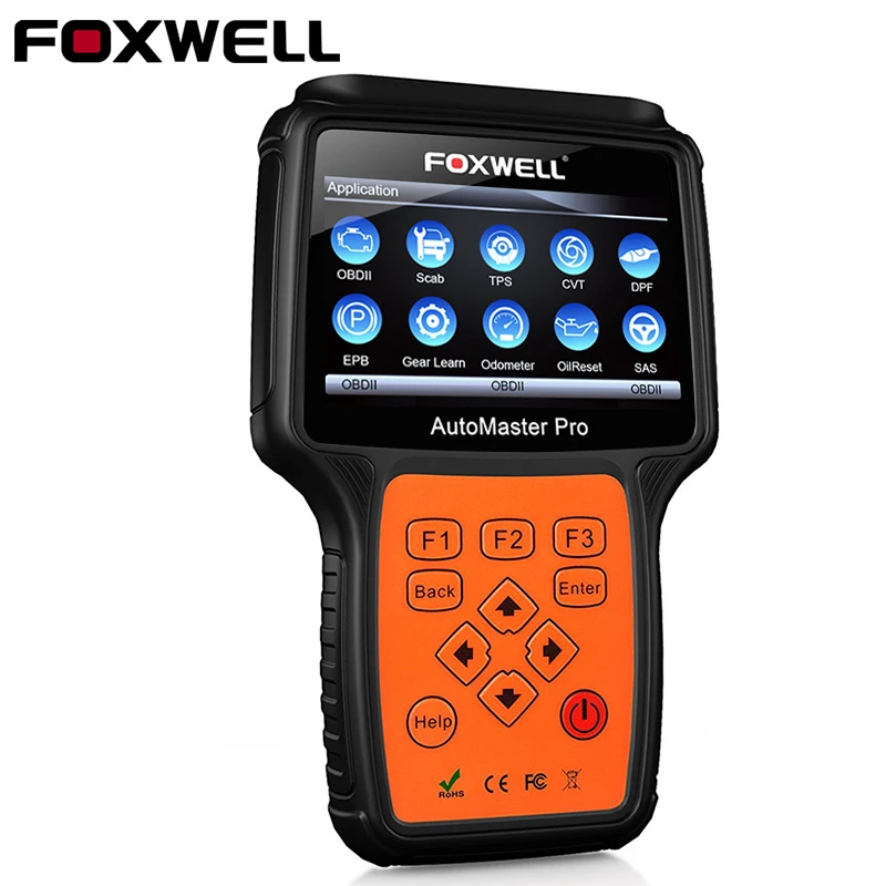 FOXWELL NT644 Pro полная система OBD2 диагностический инструмент автоматический сканер