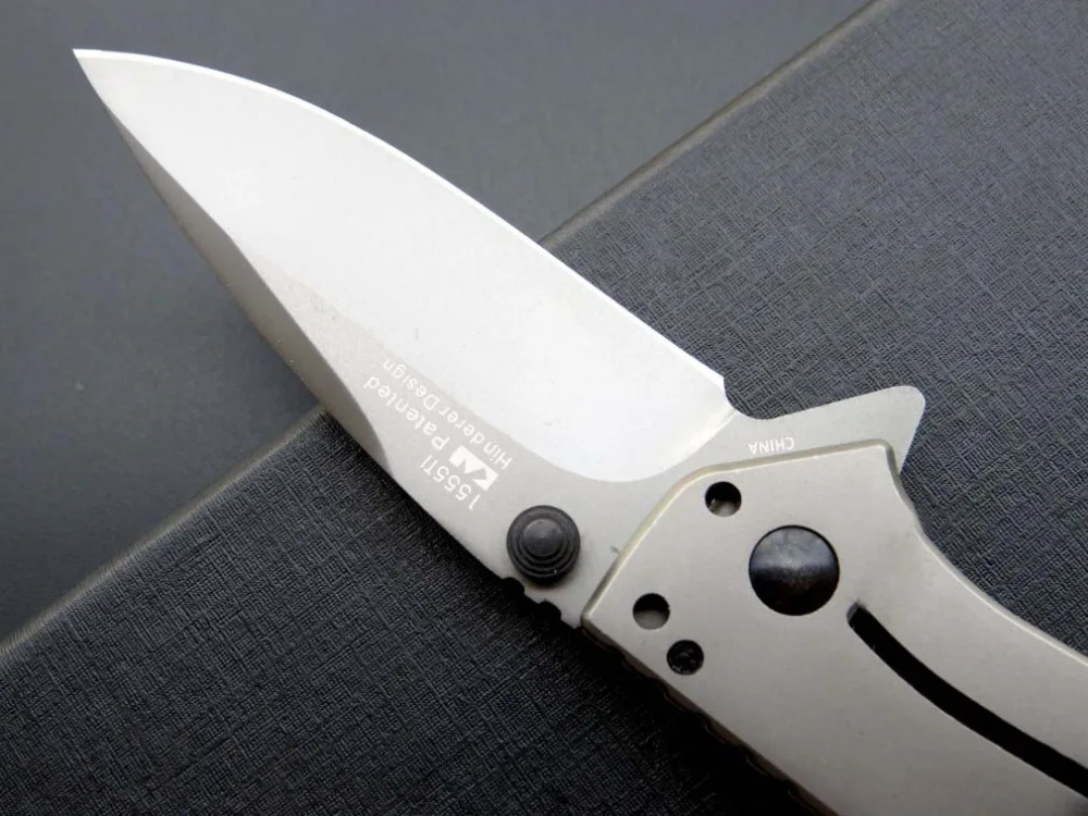 Фото Eafengrow Kershaw 1555Ti складной карманный нож 8Cr13MoV сталь титановое покрытие Флиппер Eafengrow Kershaw 1555Ti складной карманный нож 8Cr13MoV сталь титановое покрытие Флиппер