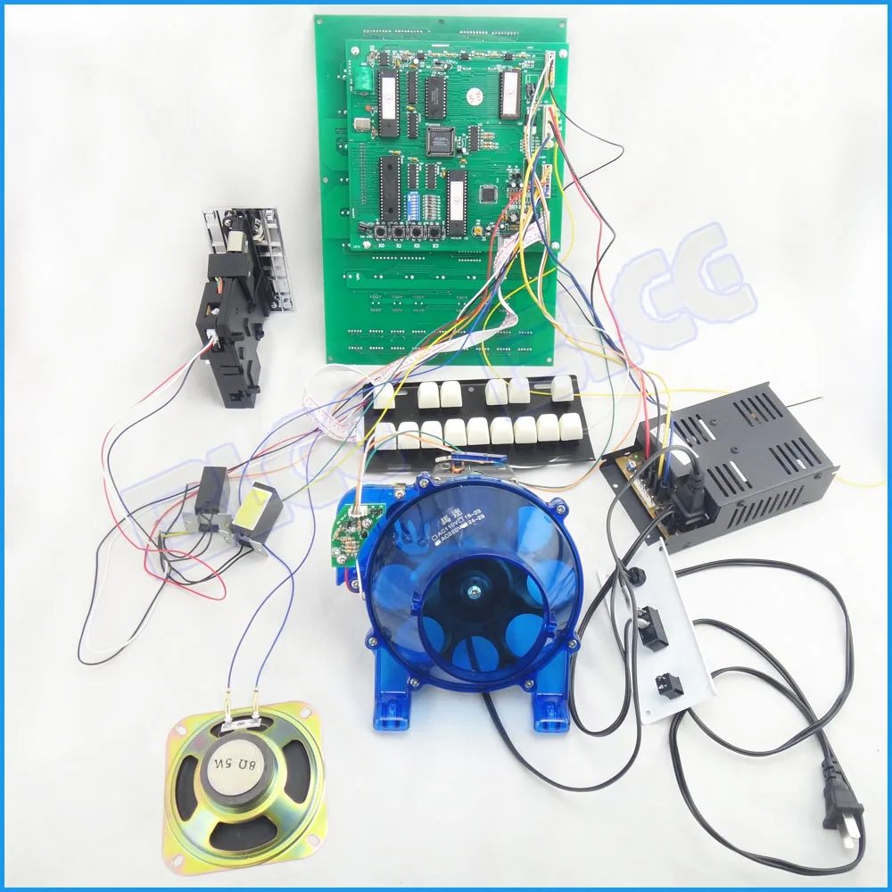 Набор деталей Mario Связки с монетоприемником мотором игровой клавиатурой