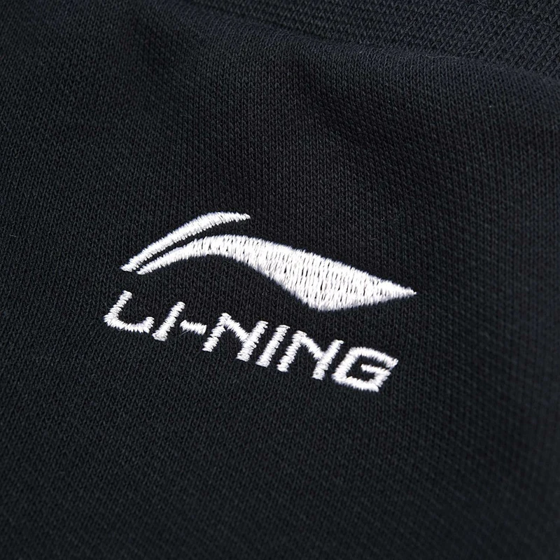 Li-Ning, женские трендовые укороченные штаны, теплые, флисовые, обычные, 62% хлопок, 38% полиэстер, подкладка, спортивные штаны, брюки AKLN702 COND18