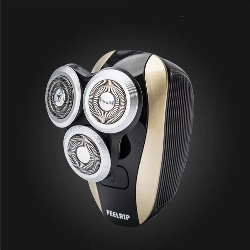 Моющаяся электрическая бритва с Лысой 3D плавающая самонастраивающаяся машинка