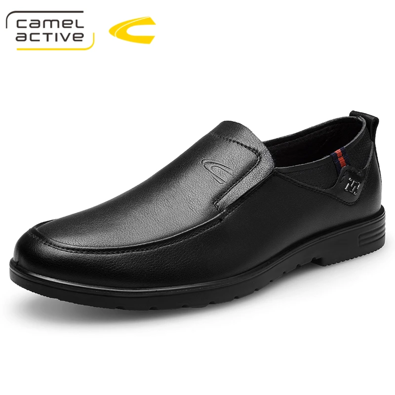 Camel Active 2019 New Men Shoes luxury Brand Genuine Leather Casual Driving Oxfords Loafers Moccasins Flats | Обувь