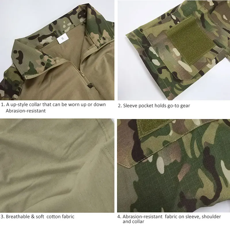 Наружная походная Футболка Мужская охотничья рубашка летние военные