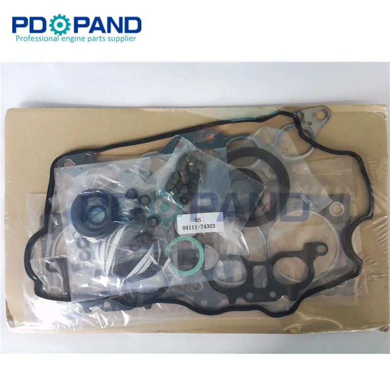 Полный комплект прокладок для двигателя 5S 5S-FE 5SFE 04111-74303 подходит Toyota Celica/Camry 2.2L 2164cc
