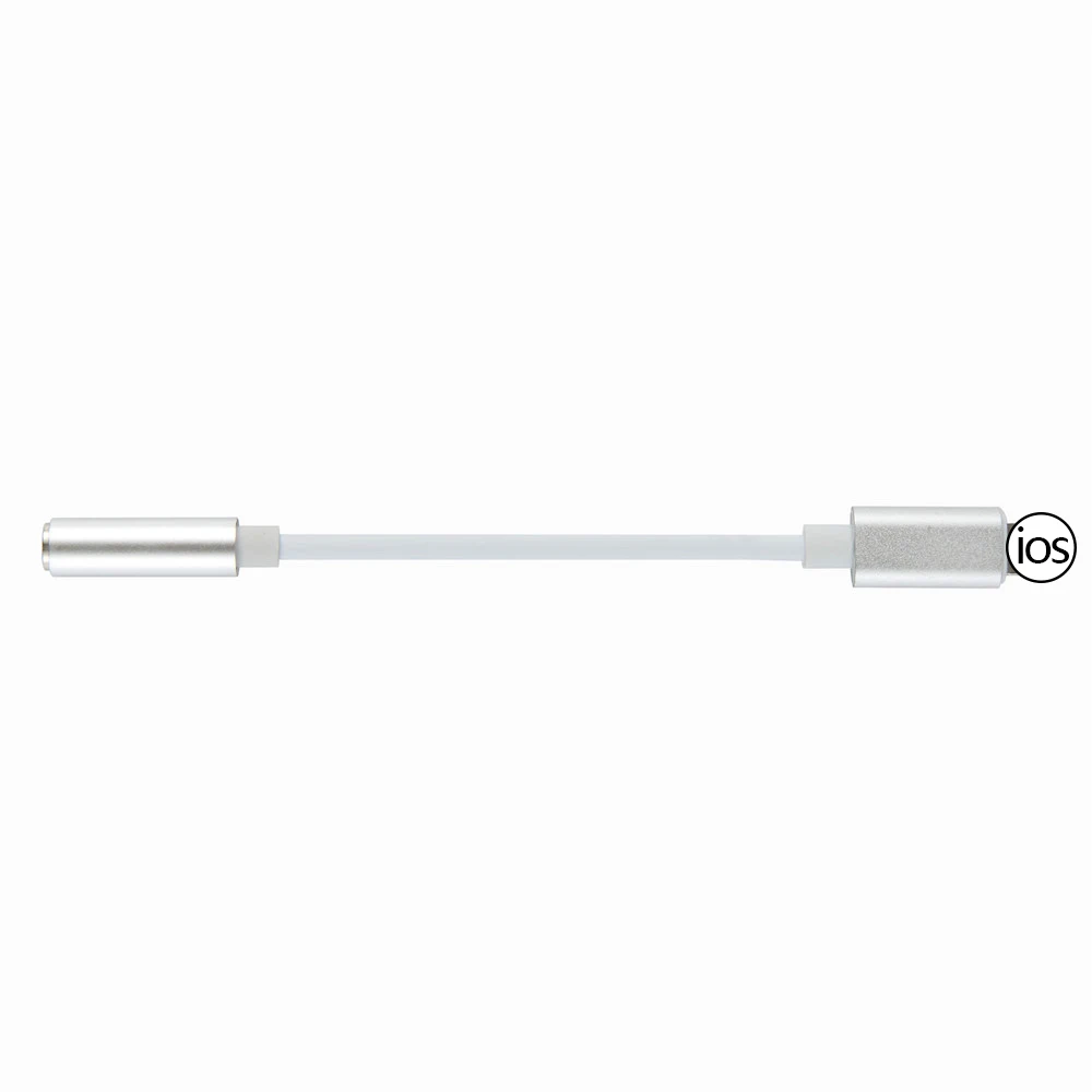 For IOS Headphone Adapter iPhone 7 8 X AUX Lightning Female To 3.5mm Male Adapters Jack Cable | Мобильные телефоны и