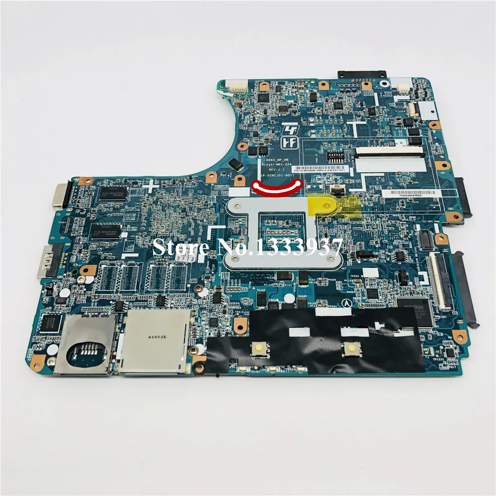 A1771577A MBX-224 основная плата для SONY Vaio VPCEB VPC-EB Материнская ноутбука HM55 DDR3 M960 1P-009CJ01-8011