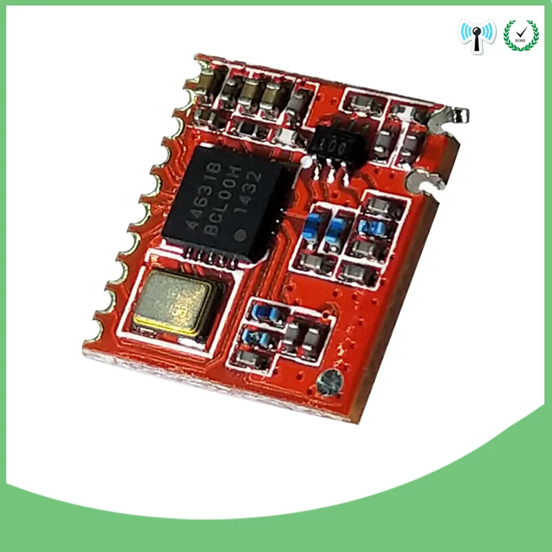 GRANDWISDOM 433MHz RF module 4463 chip 4P Long-Distance communication Receiver and Transmitter SPI IOT 4pcs 433 MHz antenna | Мобильные