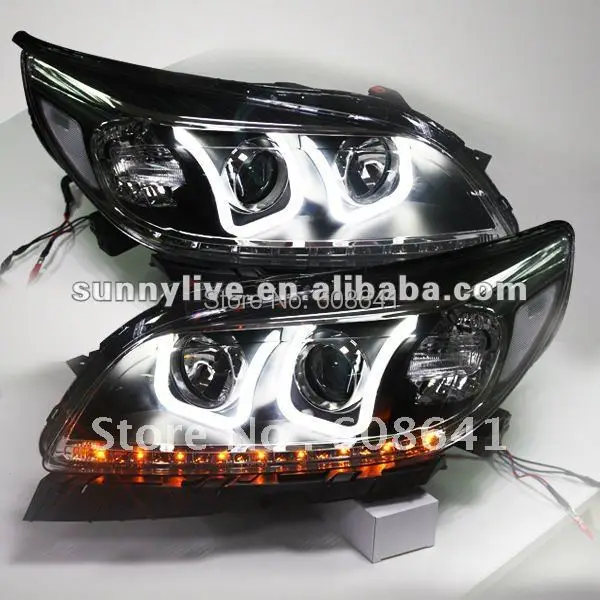 

For CHEVROLET Malibu LED Headlight Angel Eyes Projector Lens 2012 U Type