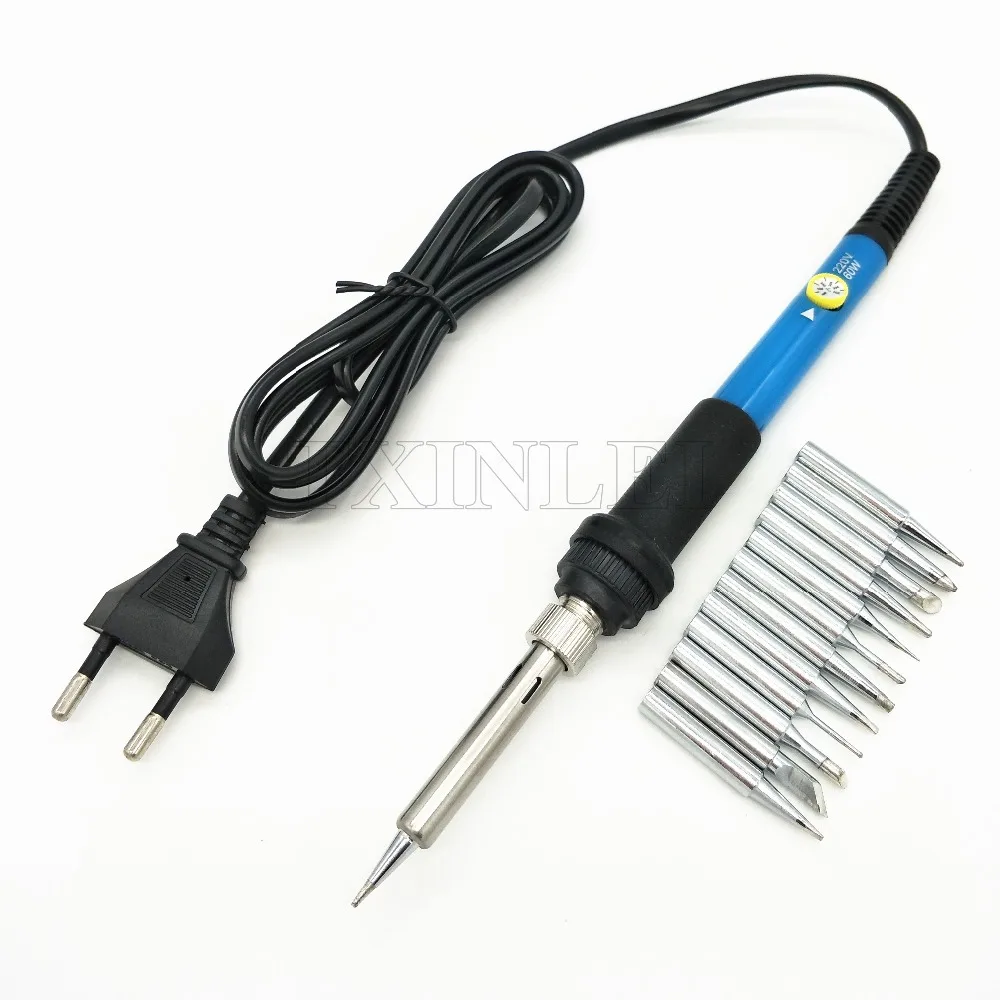 60 Вт (ЕС/США) Регулируемая температура Электрический паяльник паяльная сварка