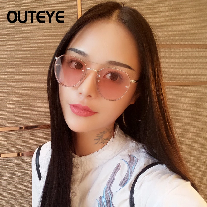 Солнцезащитные очки кошачий глаз поляризационные металлические винтажные