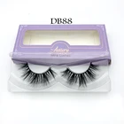 Новинка 1 пара 3D норковые ресницы MYKONOS оптом 100% натуральный норковый мех ручной работы перекрещивающиеся ресницы индивидуальная полоса Искусственные ресницы