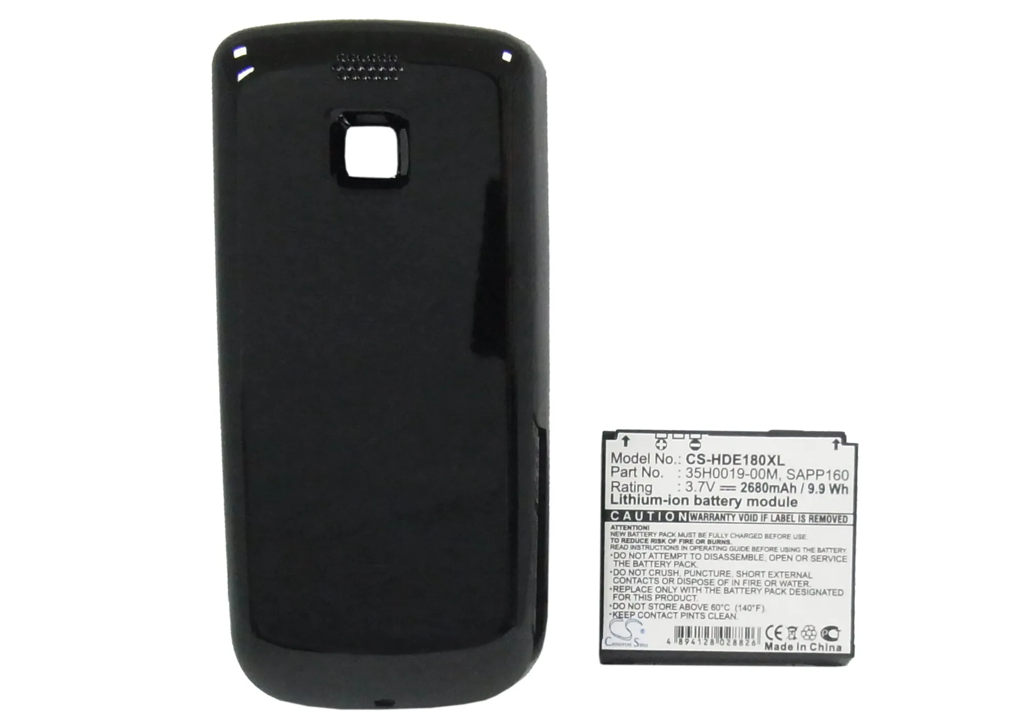 

Cameron Sino 2680mAh Battery SAPP160 for HTC A6161, Magic, Pioneer, Sapphire, Sapphire 100, For T-Mobile G1 Touch, MyTouch 3G