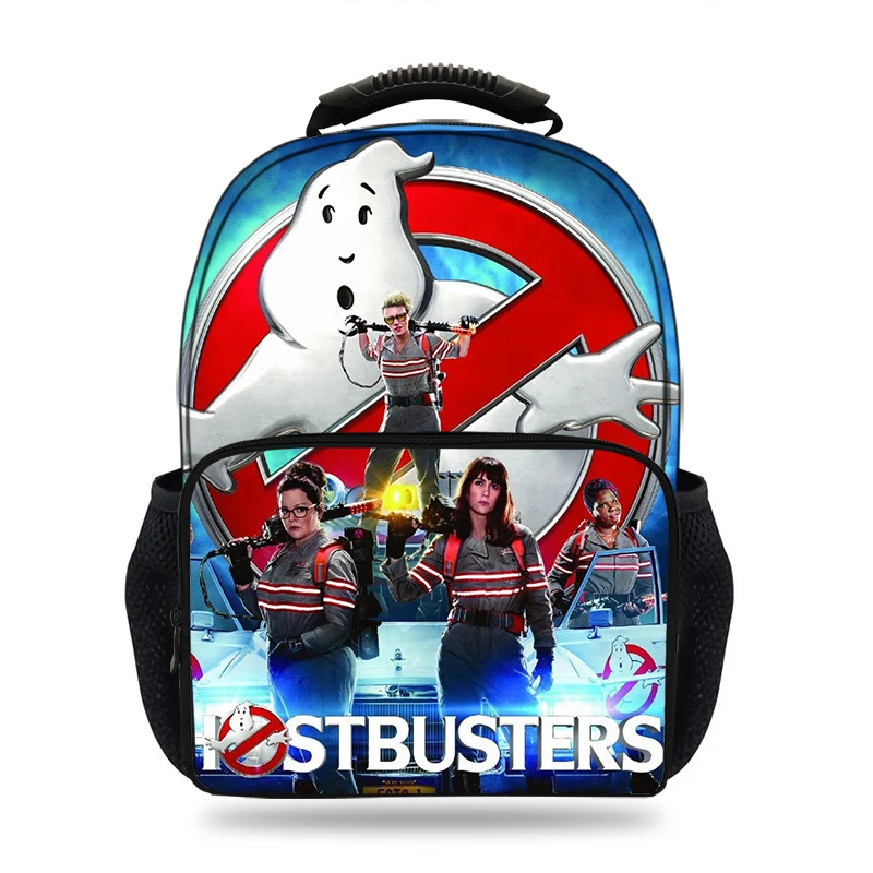 15 дюймов Ghostubsters школьная сумка ортопедические рюкзаки Детский Школьный ранец