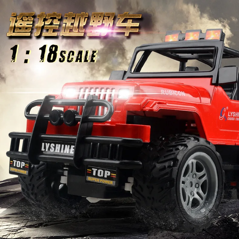 1:18 Rc автомобиль 1/24 масштаб 4wd внедорожные Rc сканеры 4x4 Lipo Мини монстр грузовик RTR Рок Гусеничный с подсветкой 220*130*120 мм