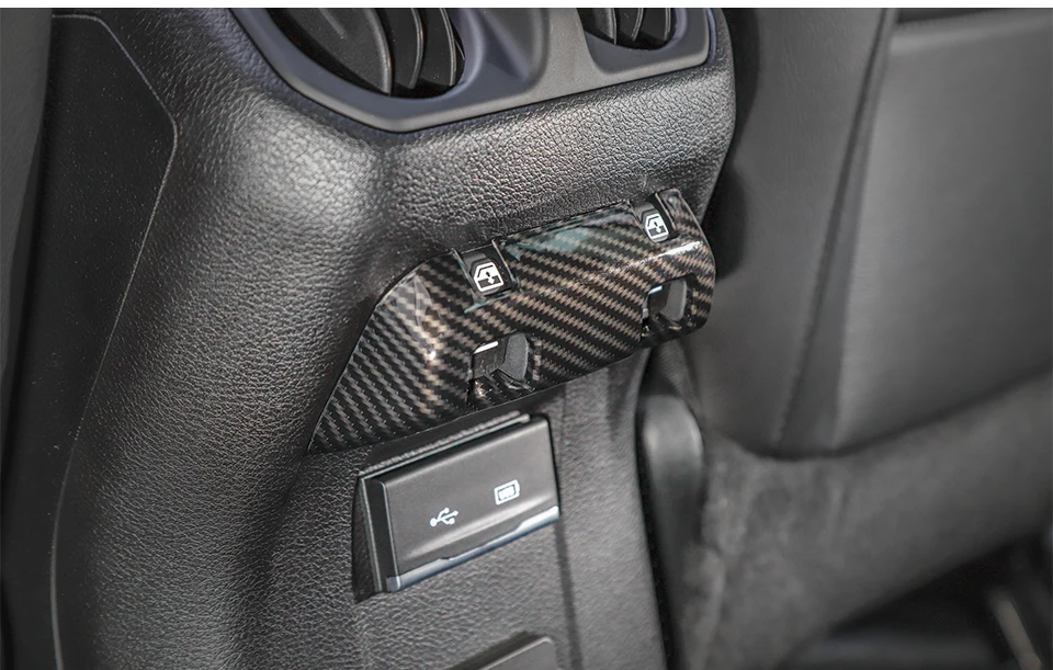 SHINEKA интерьерные молдинги для jeep wrangler jl аксессуары переключатель заднего стекла украшение для jeep wrangler jl