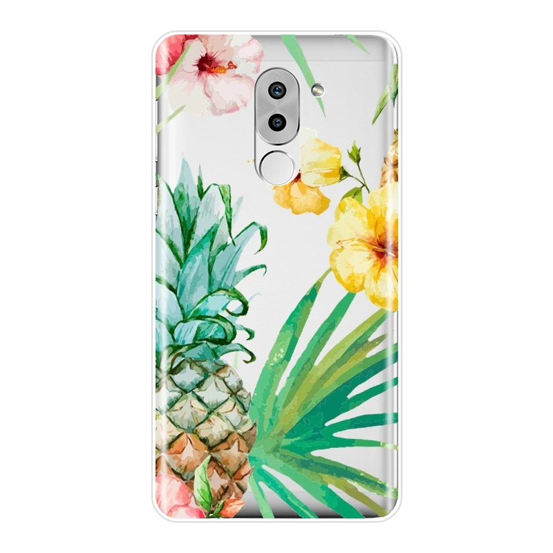 Задняя крышка для Huawei Honor 4X 5A 5X 6 6X милый мягкий силиконовый чехол телефона 6A 4C 5C 6C