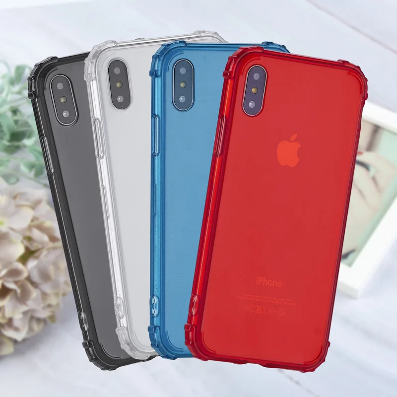 Противоударный чехол с подушкой безопасности 10 шт./лот для телефона iPhone 6 6S 7 8