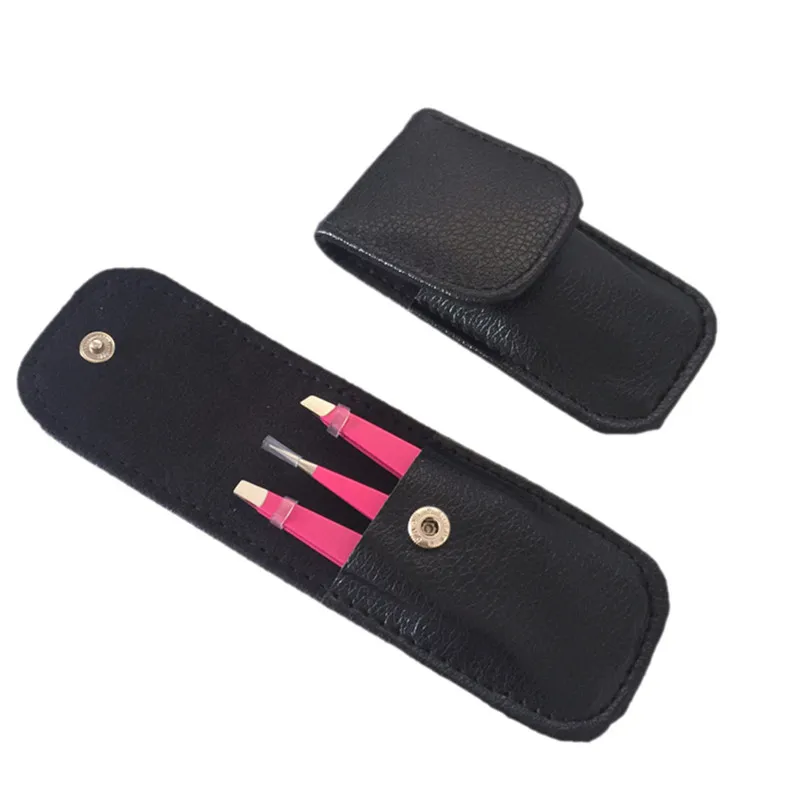 Новинка 3 шт. пинцет для бровей из нержавеющей стали набор 9 6 см наклонный кончик