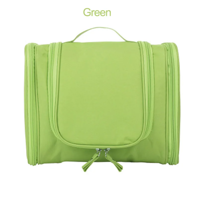 Green Сумка для стирки, брендовая, горячая распродажа, сумка для мытья крючков, высококачественная, дорожная, Портативная сумка для хранения, большая, висящая, двойная - Цвет: Green