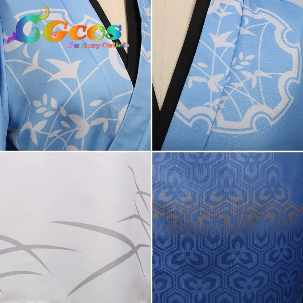 CGCOS Косплэй костюм IKEMEN SENGOKU Уэсуги Кэнсин кимоно Костюмы аниме настройки Хэллоуин роль играют в едином Coplay одежда