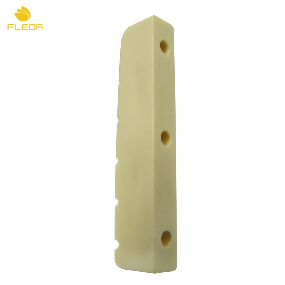 FLEOR 1 шт. пластиковая 6 струнная предварительно щелевая акустическая гайка для