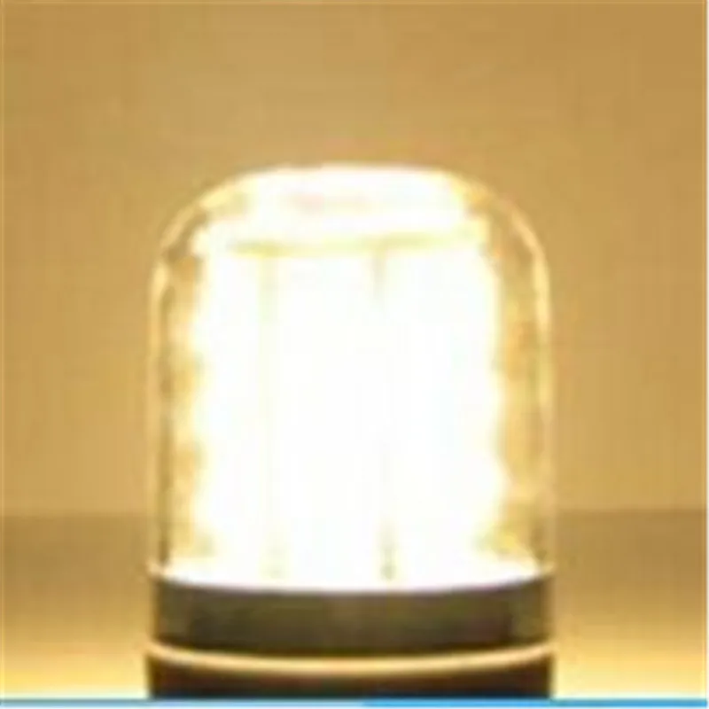 Бесплатная доставка dhl E27 3014 48SMD AC/DC12 ~ 24 V 7 Вт Corn Light SMD3014 светодиодные лампы теплый