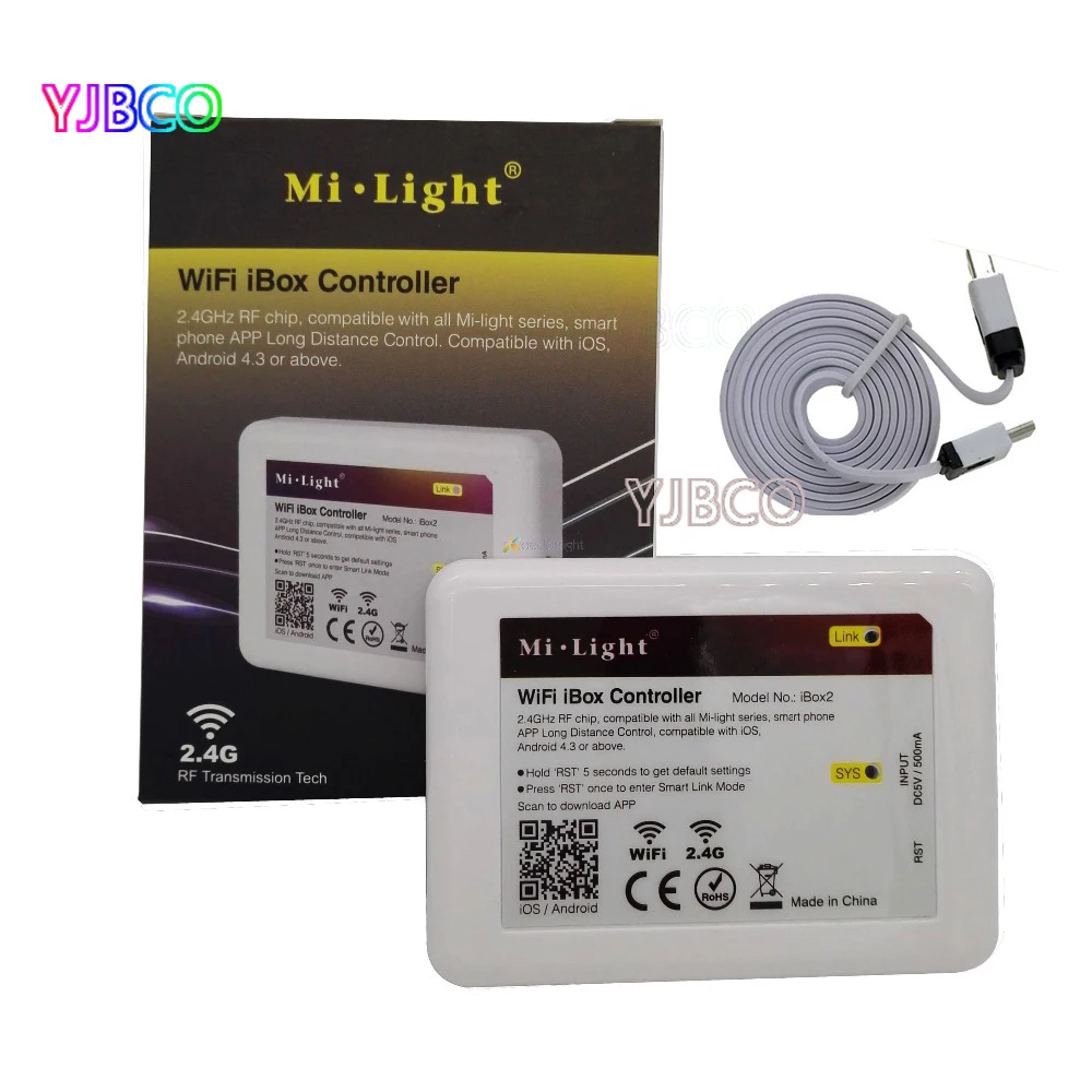 Новый DC5V Wifi iBox2 Mi. Светильник с беспроводным управлением совместим IOS/Andriod