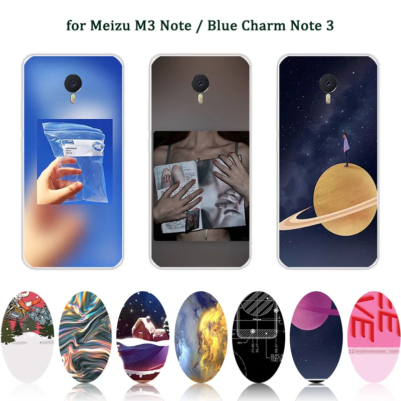 Для Meizu M3 Примечание подруга чехол 5 &quotчерный матовый полная защита телефон